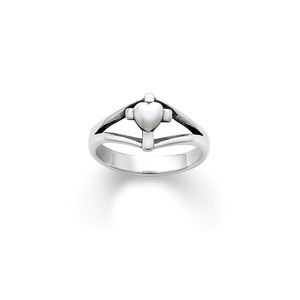 James Avery Cross with Heart Ring